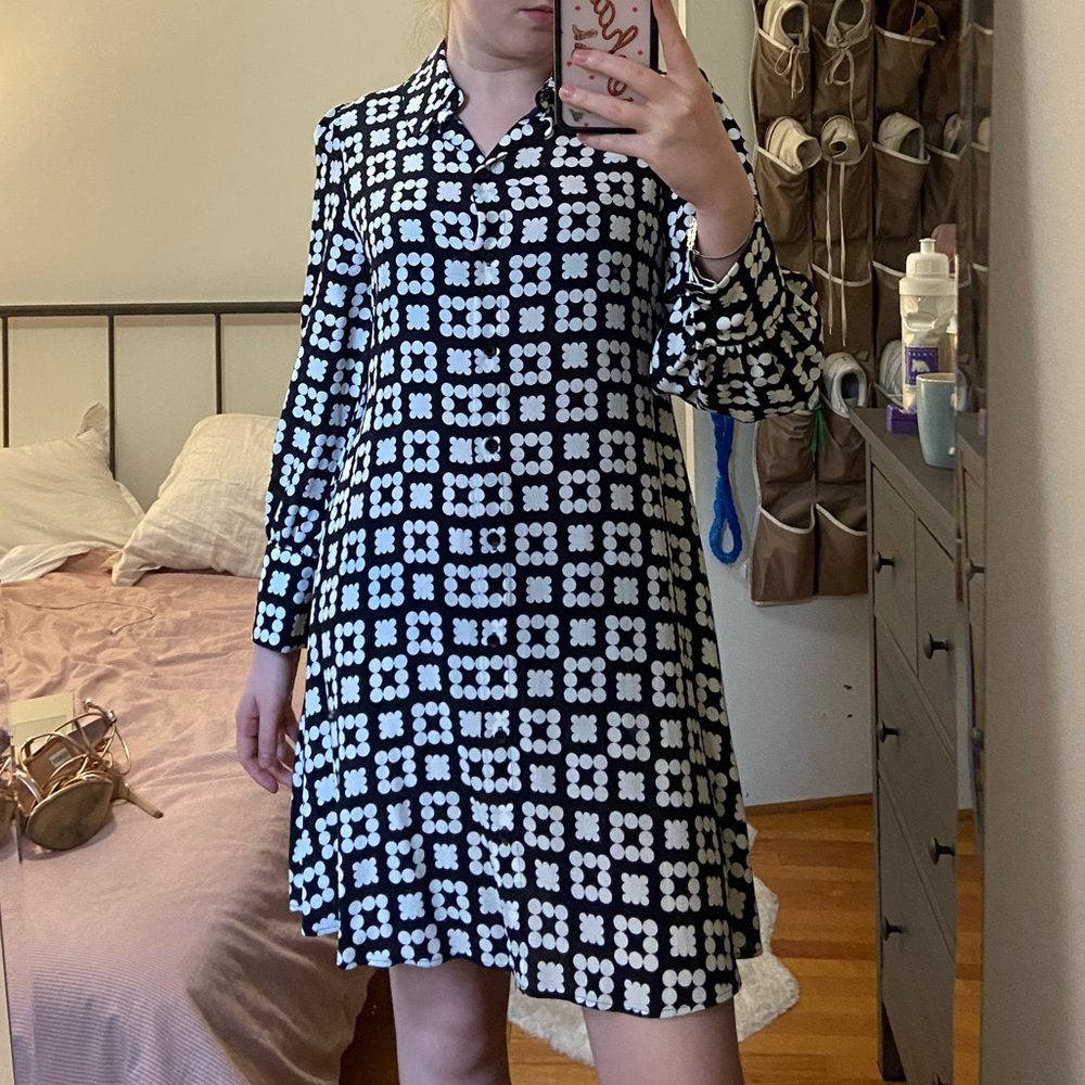 Zara 60s Style Dress